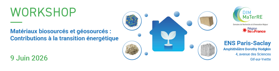 Matériaux biosourcés et géosourcés : Contributions à la transition énergétique>